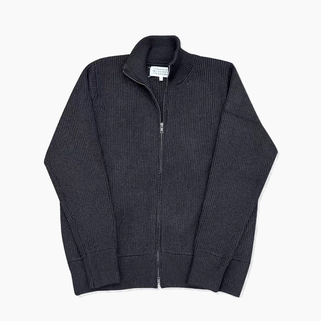 BELNAY Heavyweight Double Zip Cardigan