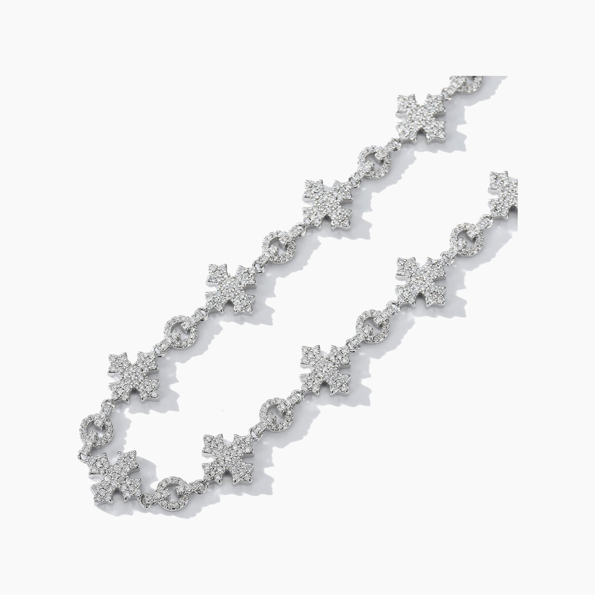 Cross Link Necklace