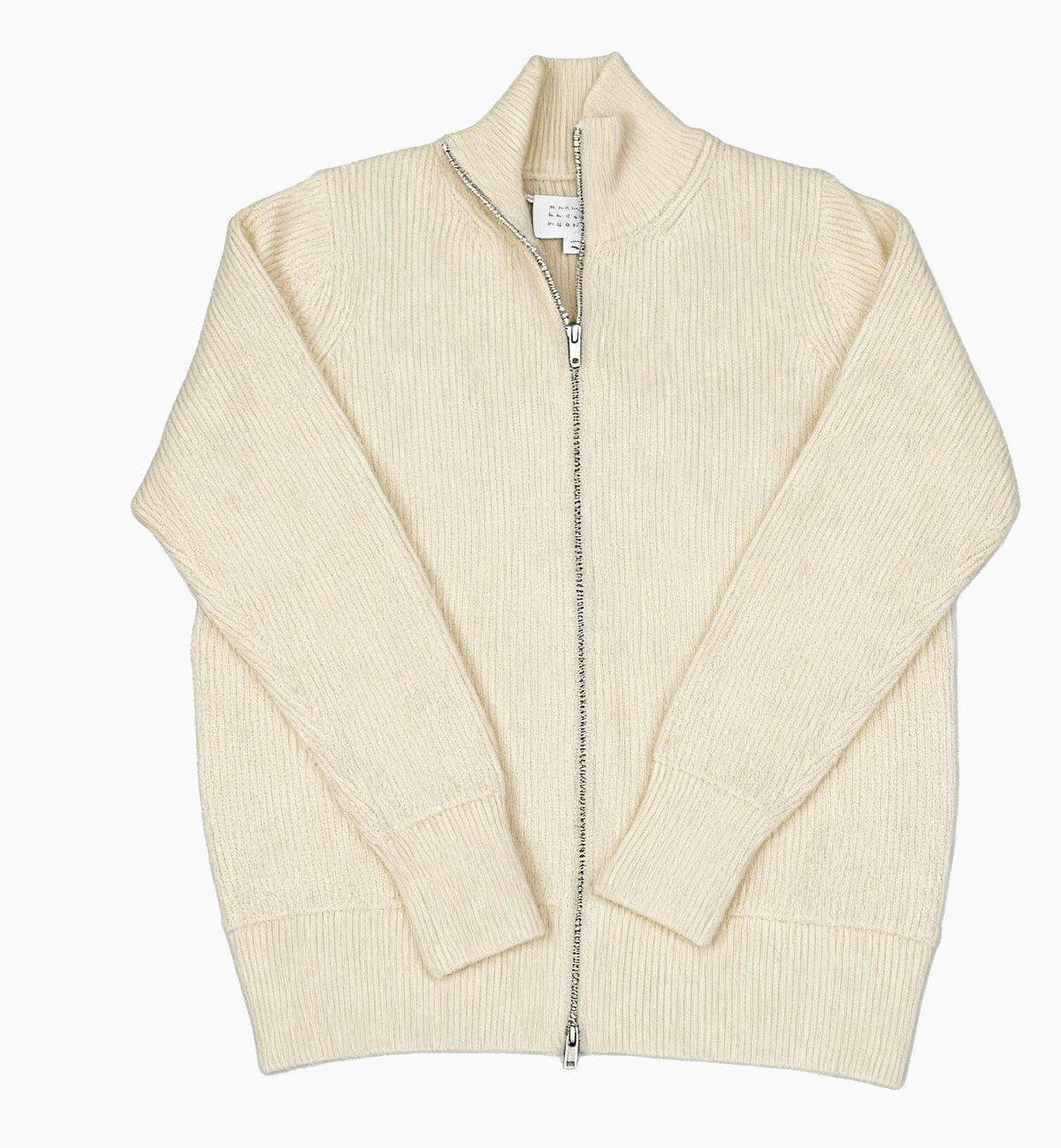BELNAY Wide Rib Zip Cardigan