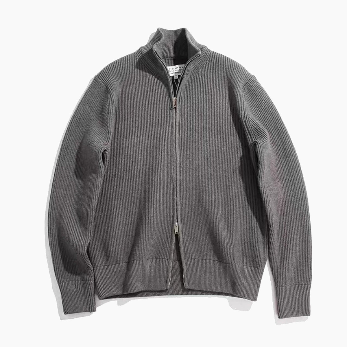 BELNAY Heavyweight Double Zip Cardigan