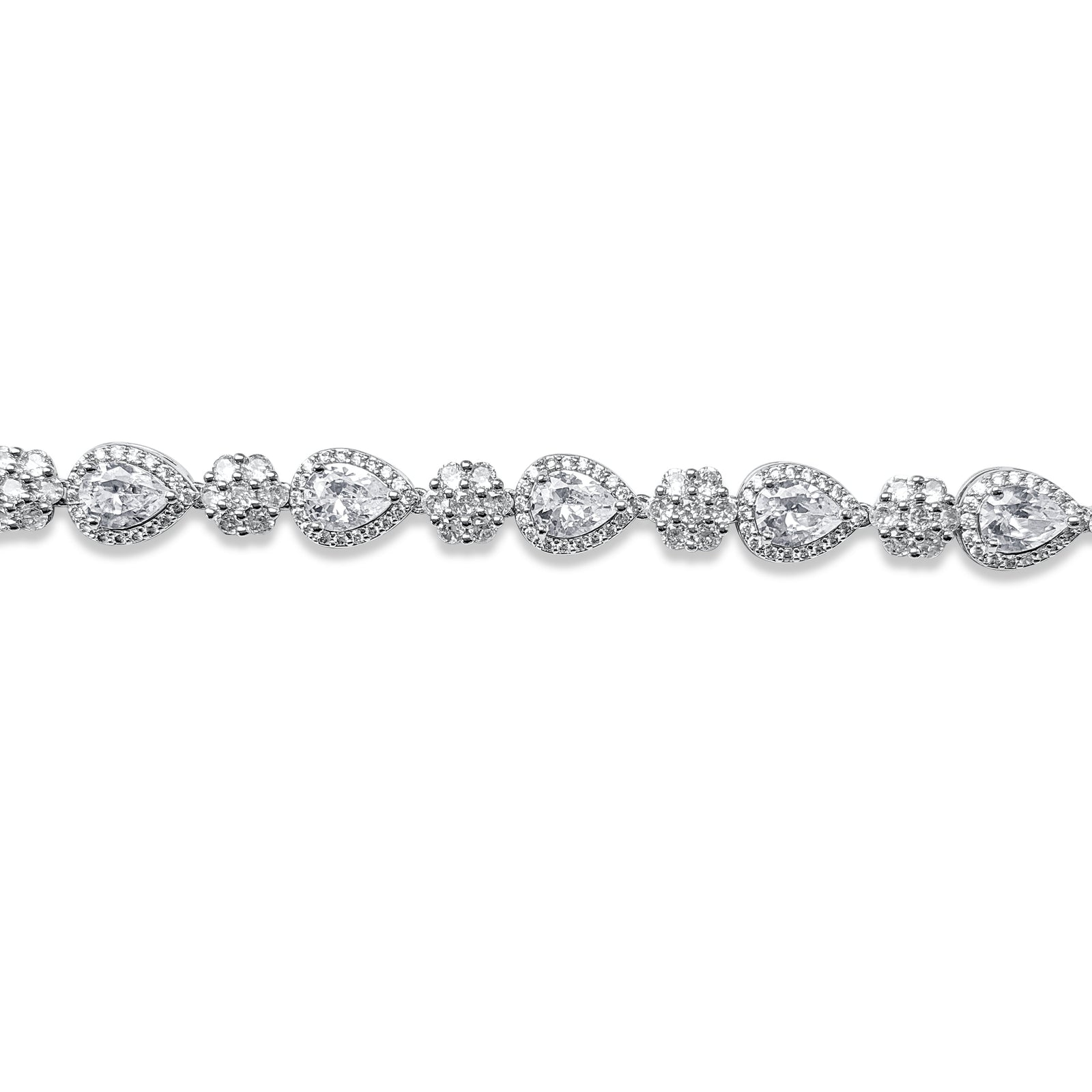 Cubic Teardrop Bracelet