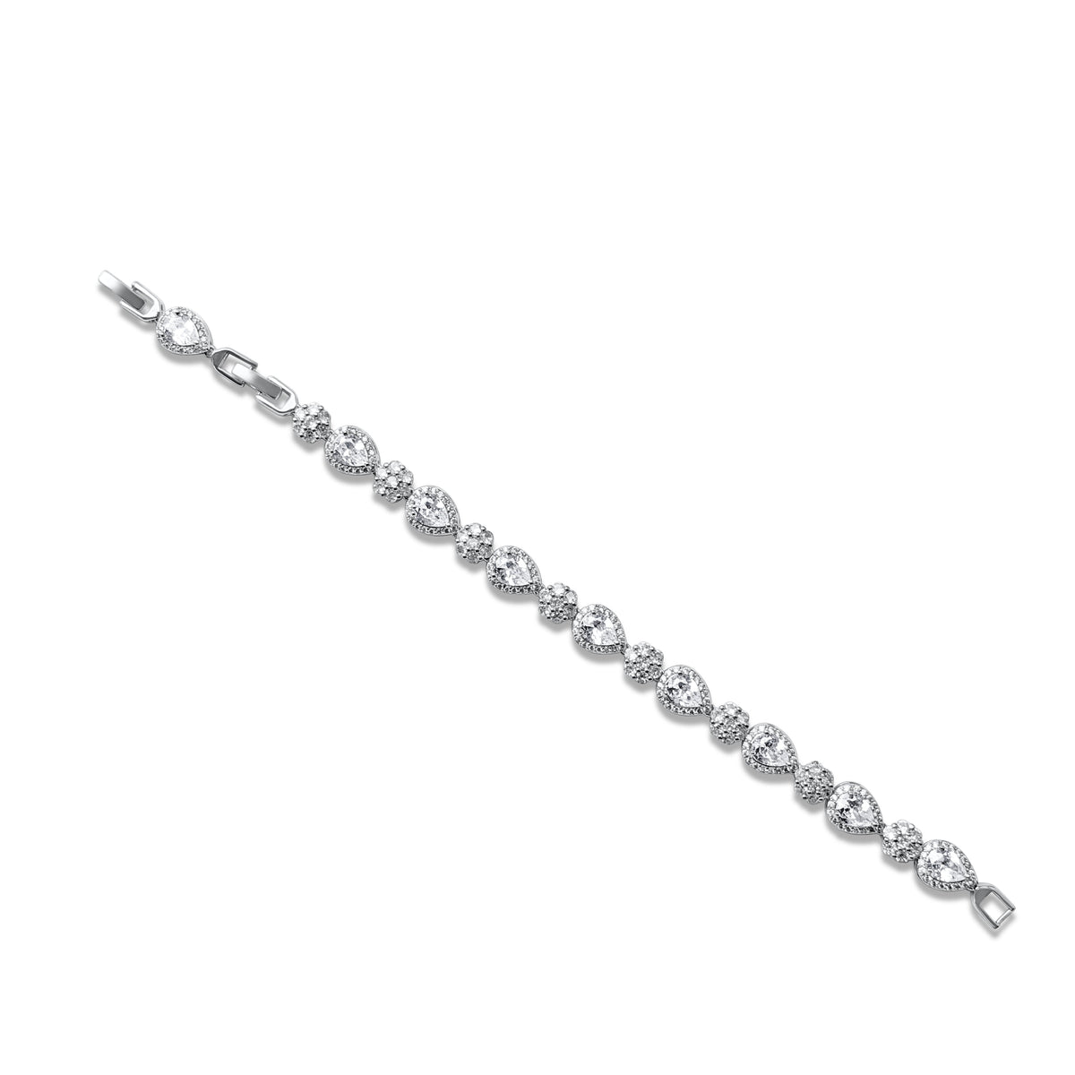 Cubic Teardrop Bracelet