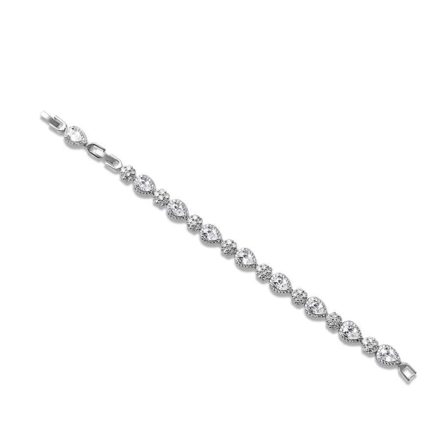 Cubic Teardrop Bracelet