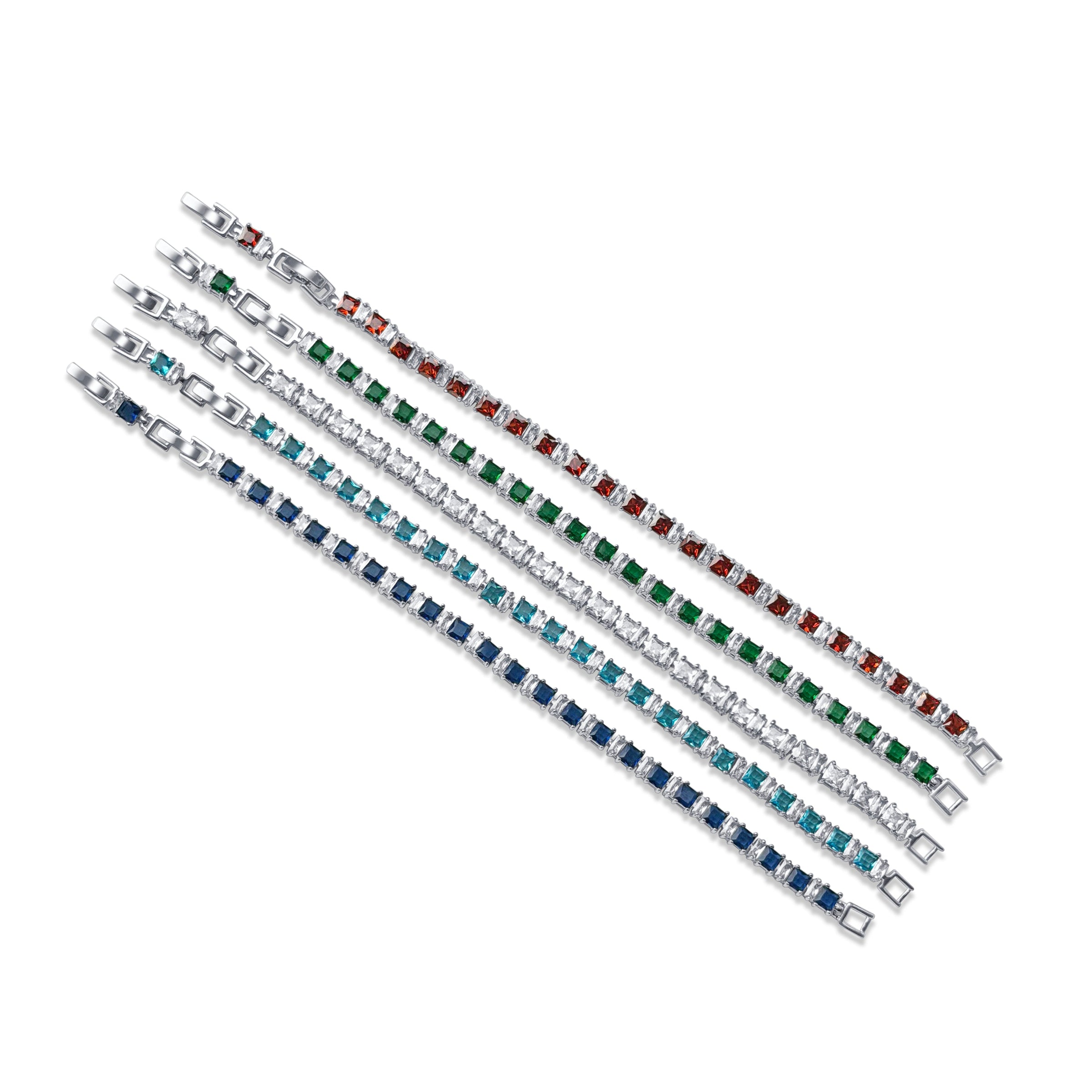 Multi Crystals Bracelet