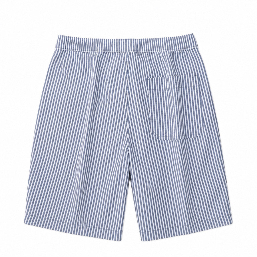 Striped Drawstring Shorts