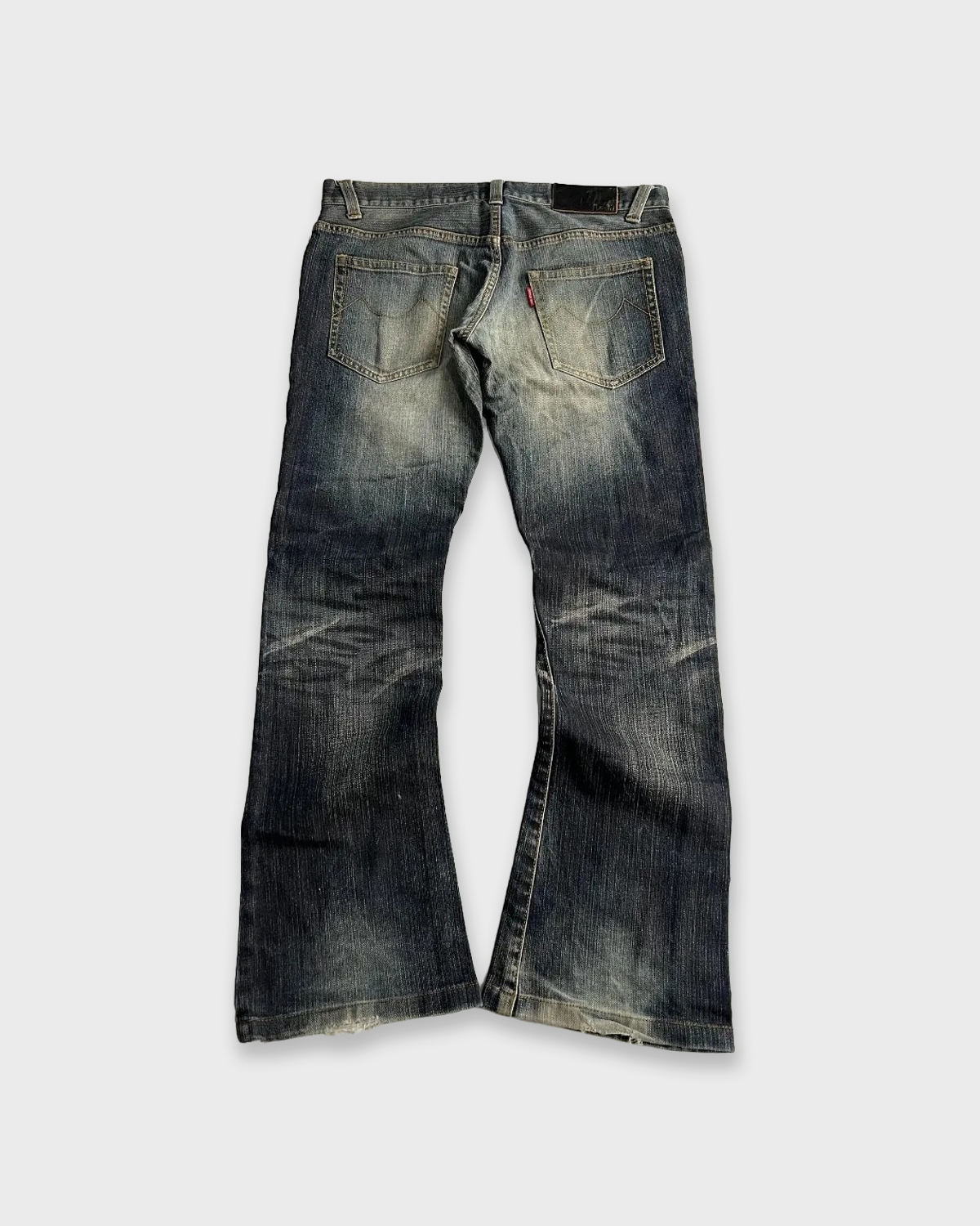 BELNAY Washed Bootcut Jean 4