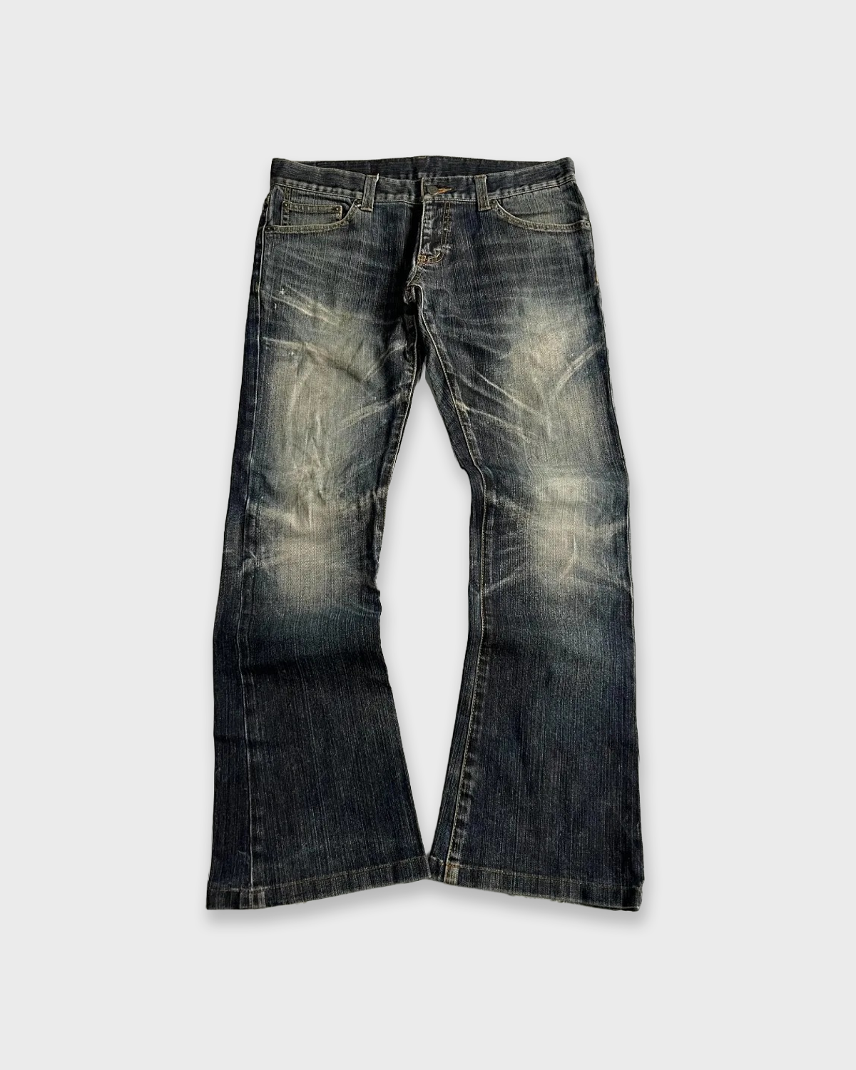 BELNAY Washed Bootcut Jean 4