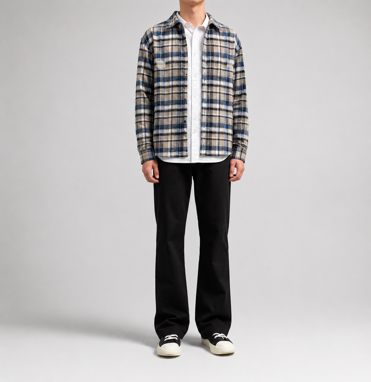 Straight-Leg Trousers