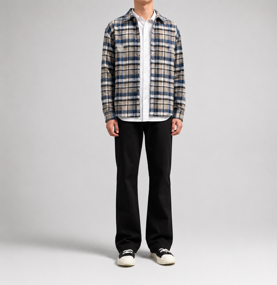 Straight-Leg Trousers