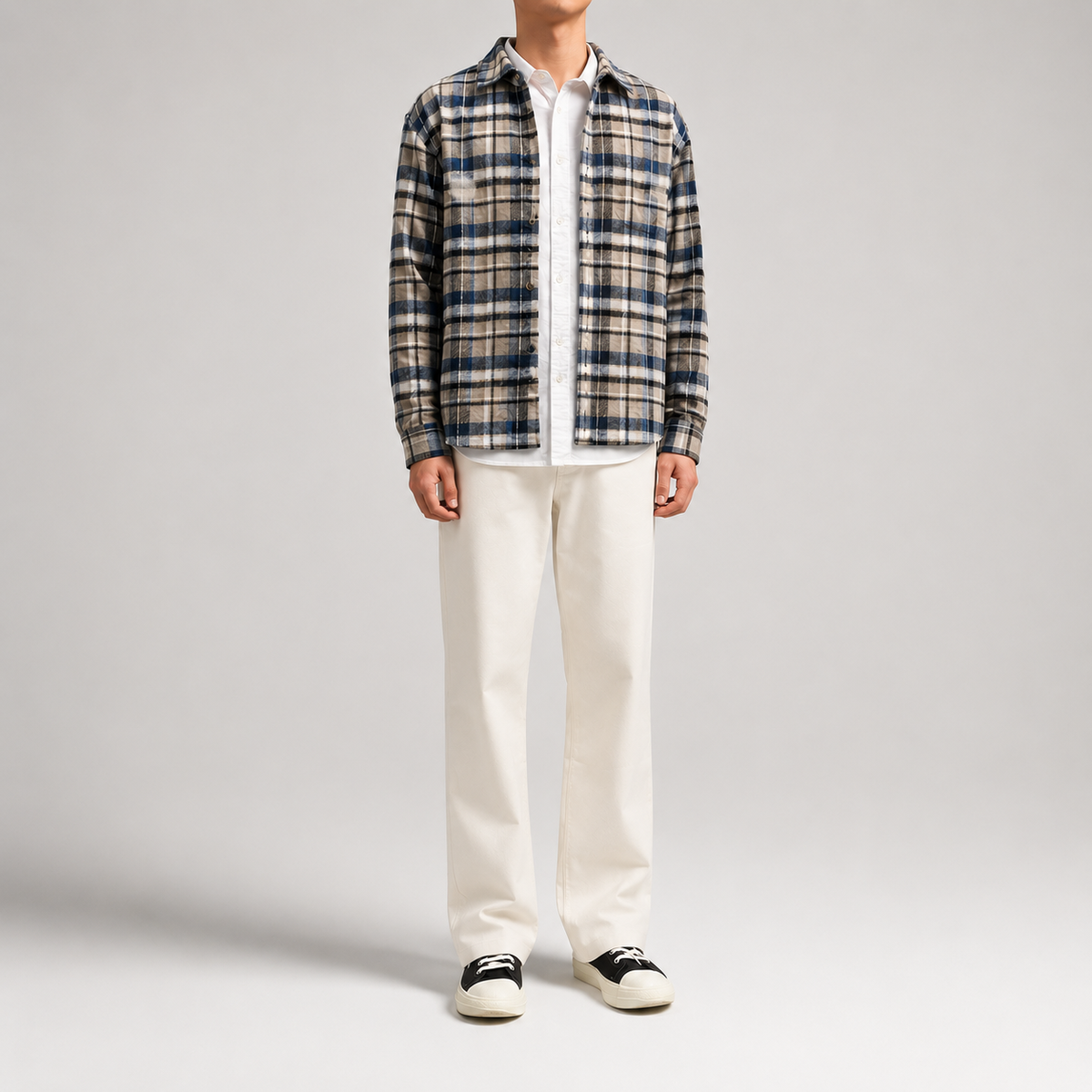 Straight-Leg Trousers
