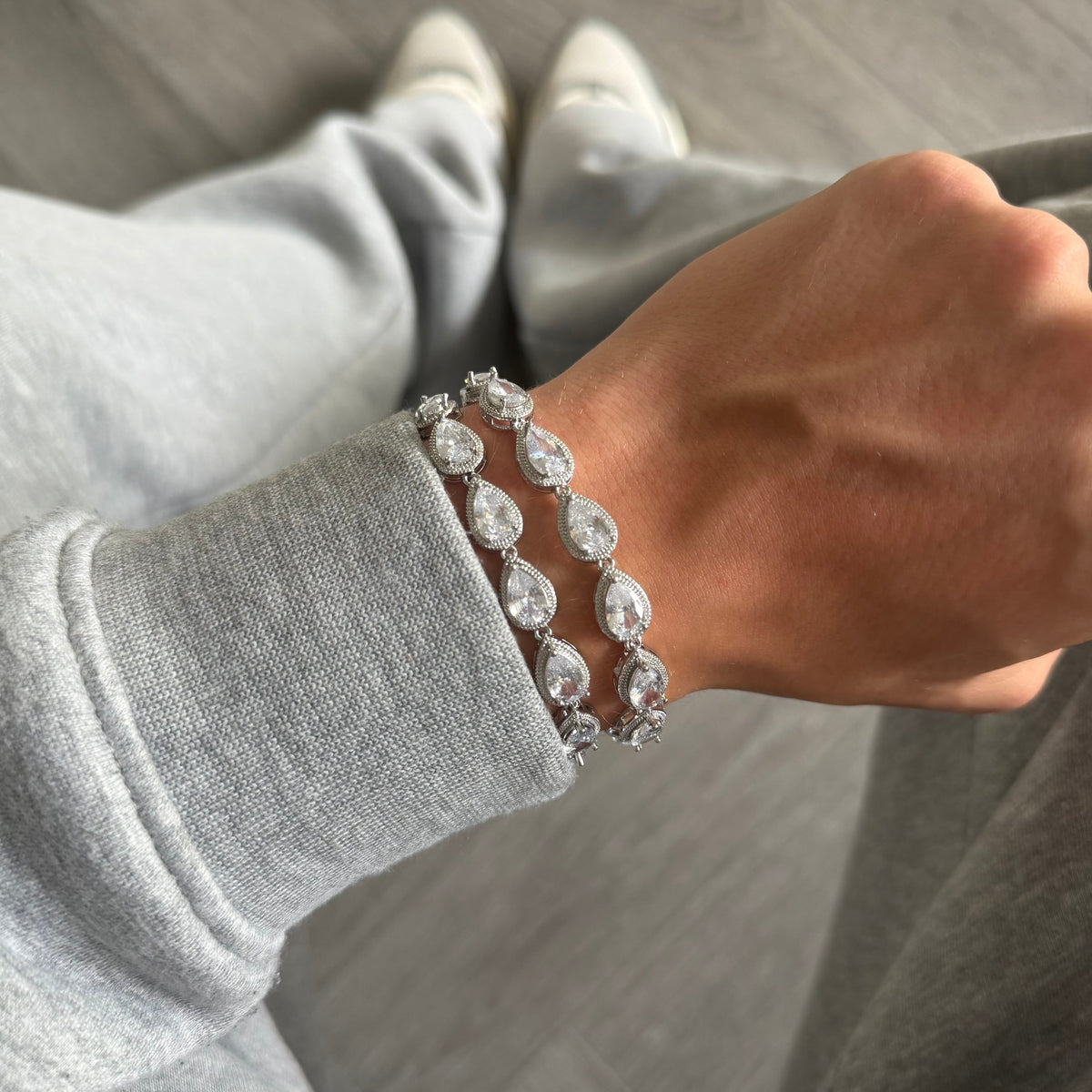 Multi Teardrop Bracelet
