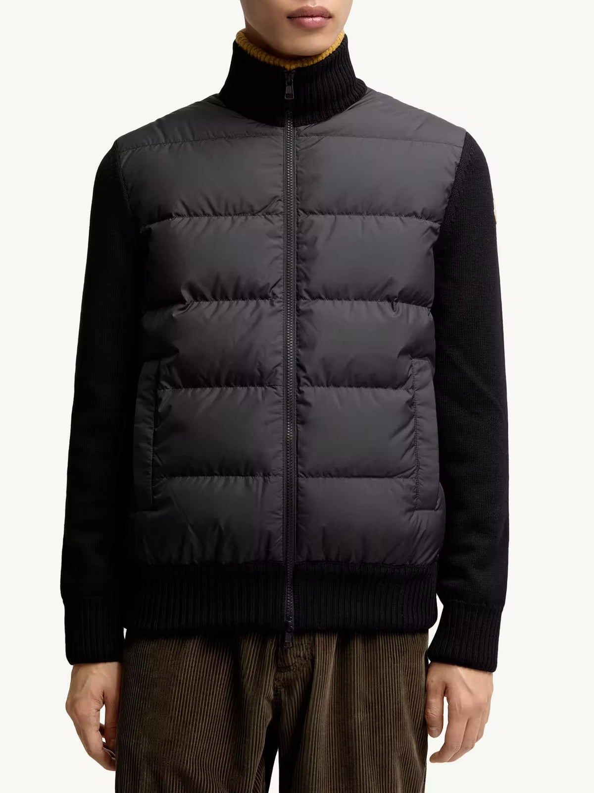 Knit Sleeve Puffer