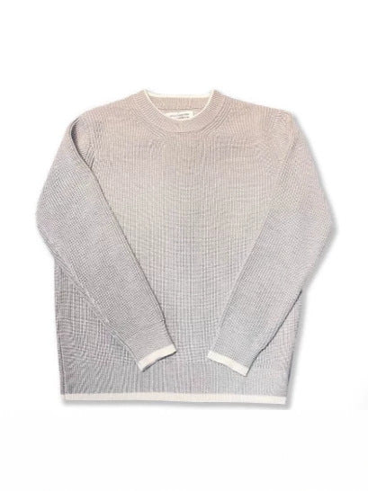 BELNAY Cropped Crew Neck Sweater