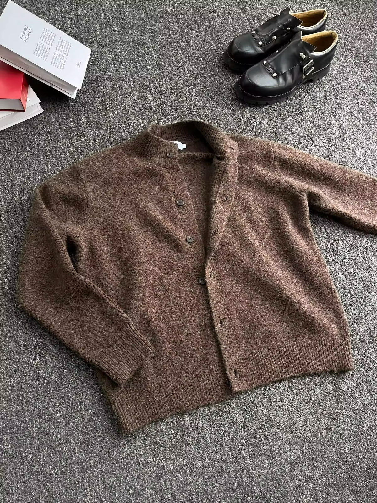 Button Knit Cardigan