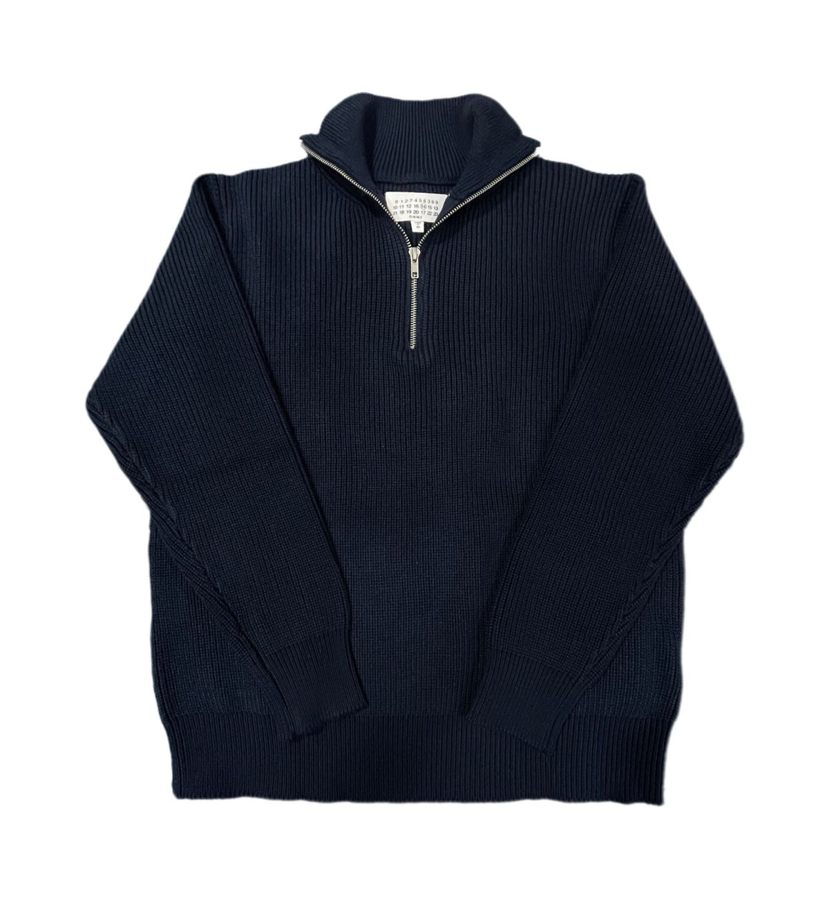 BELNAY High Collar Half-Zip Sweater