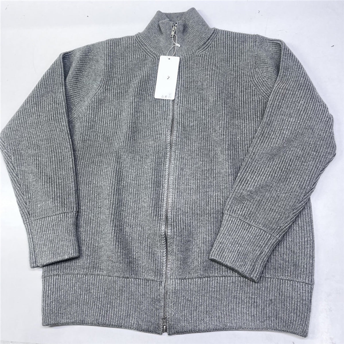 BELNAY Longline Zip Cardigan