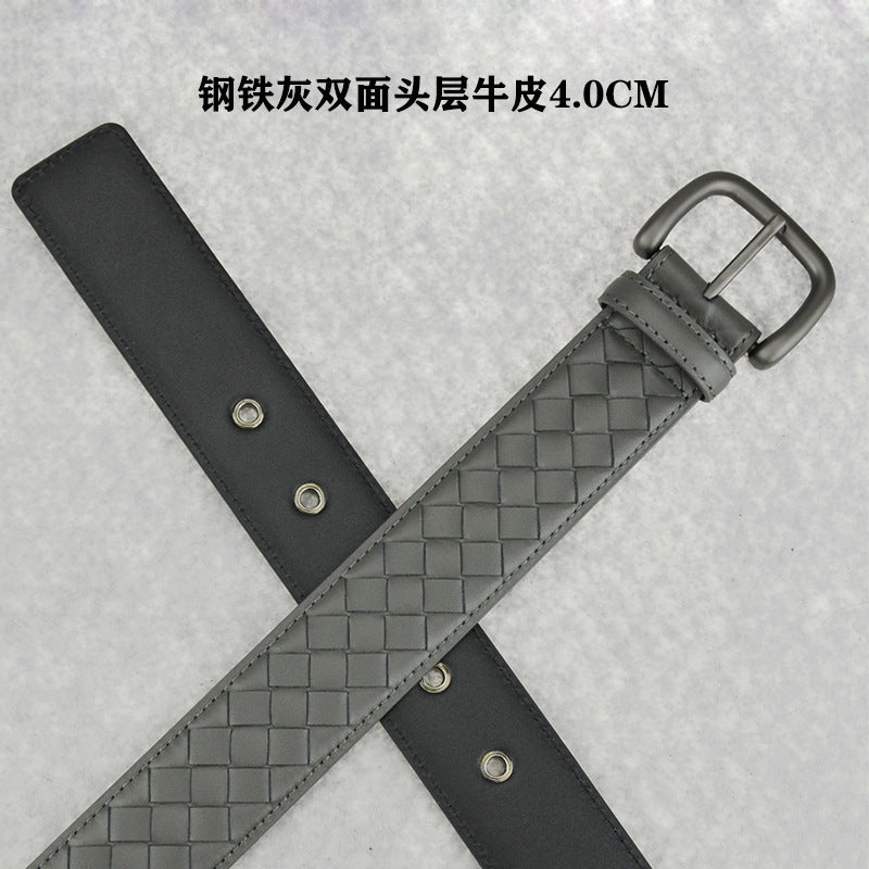 Woven Leather Belt