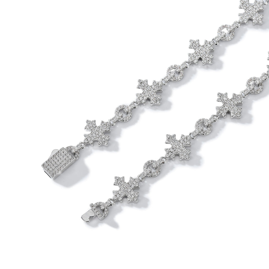 Cross Link Necklace