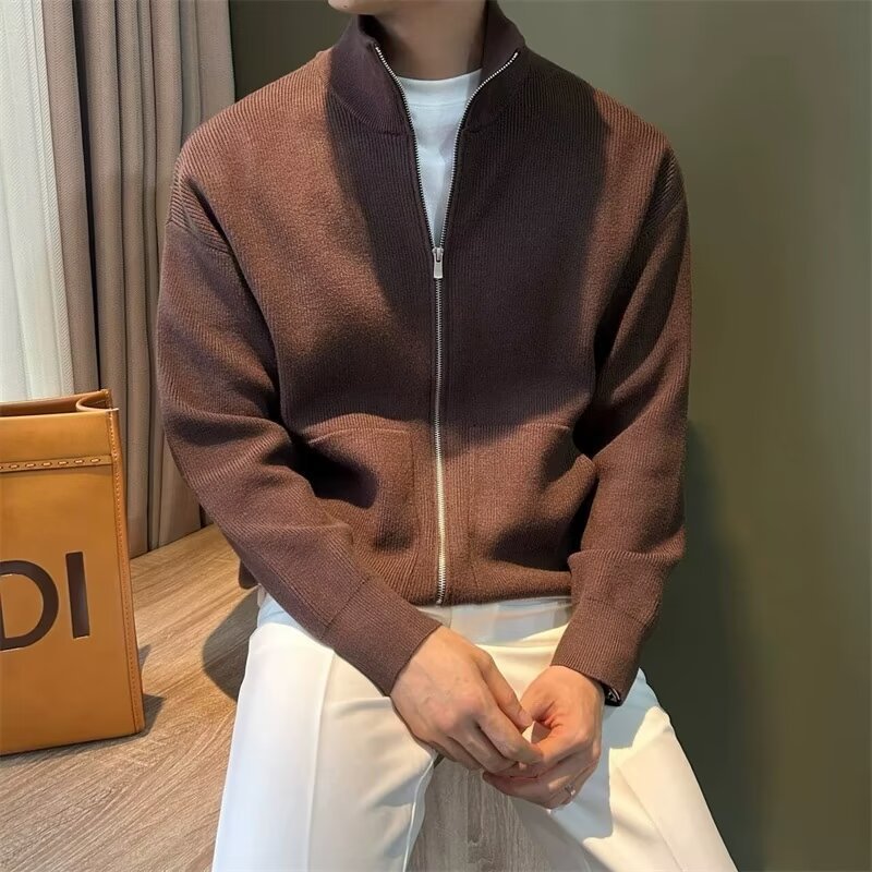Zip Knit Cardigan
