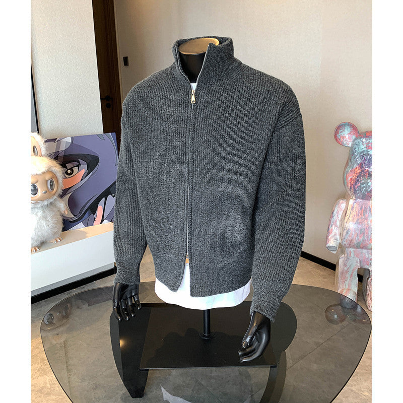 Zip Knit Cardigan