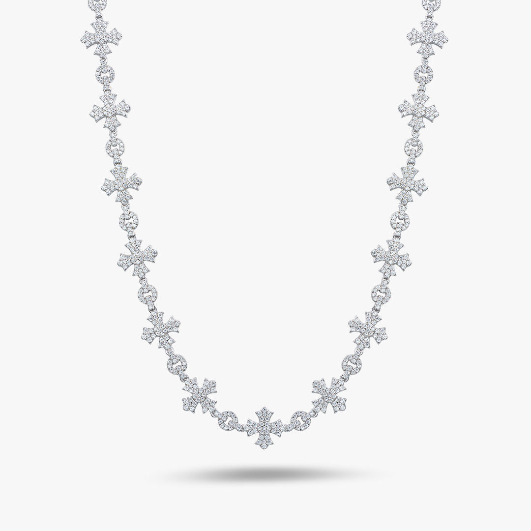 Cross Link Necklace