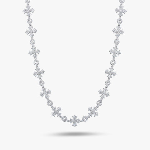 Cross Link Necklace