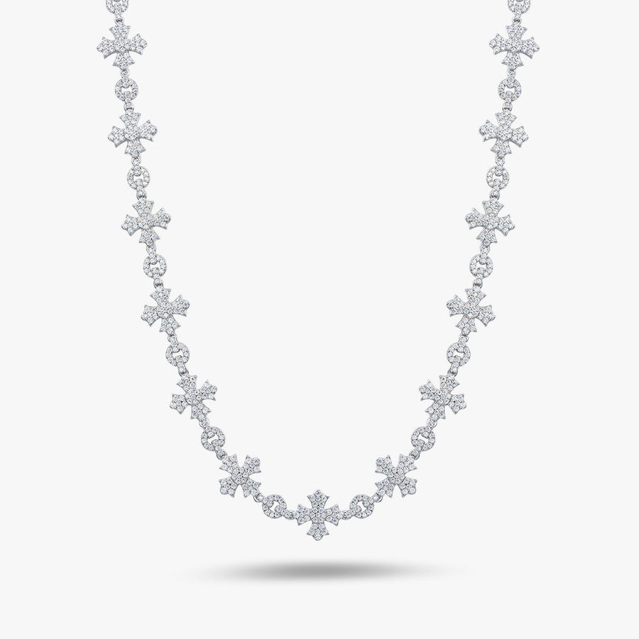 Cross Link Necklace