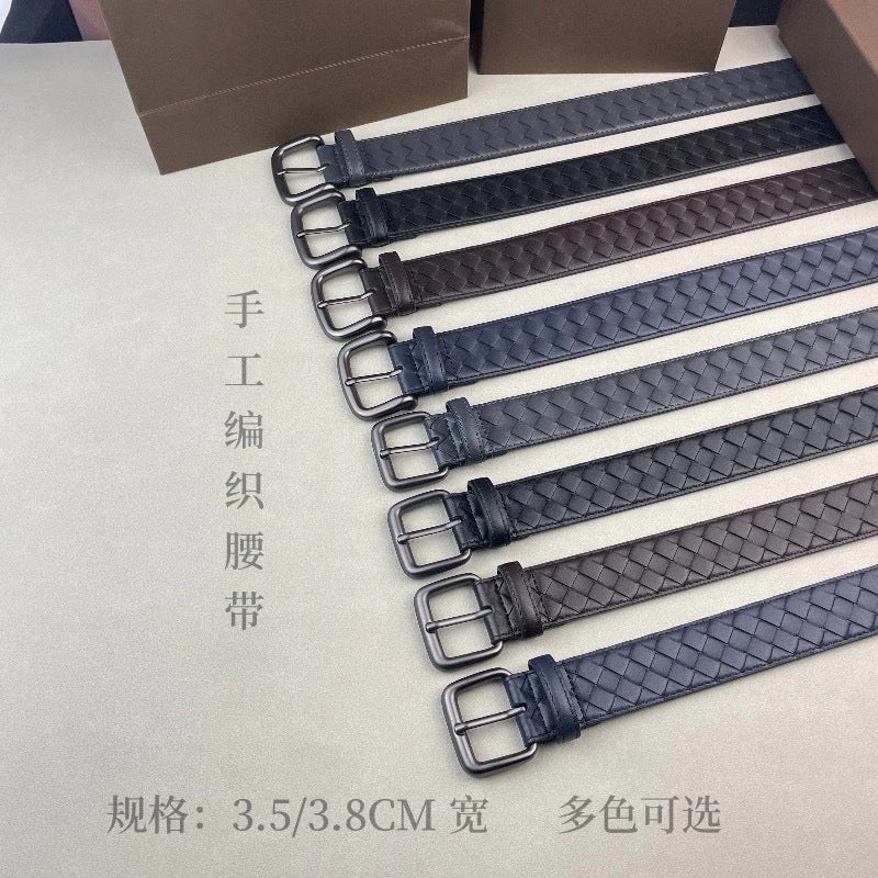Woven Leather Belt