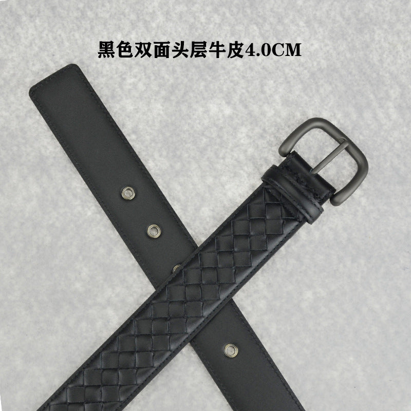 Woven Leather Belt