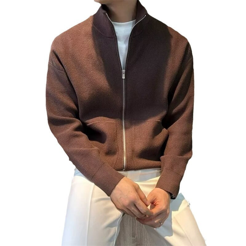 Zip Knit Cardigan