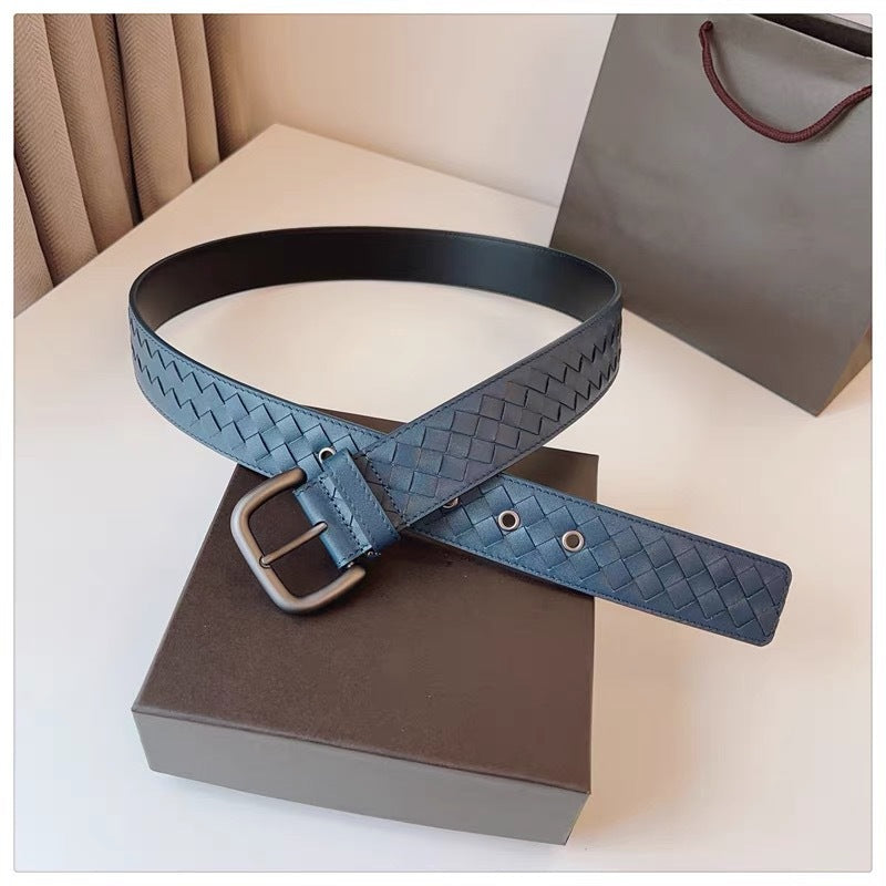 Woven Leather Belt