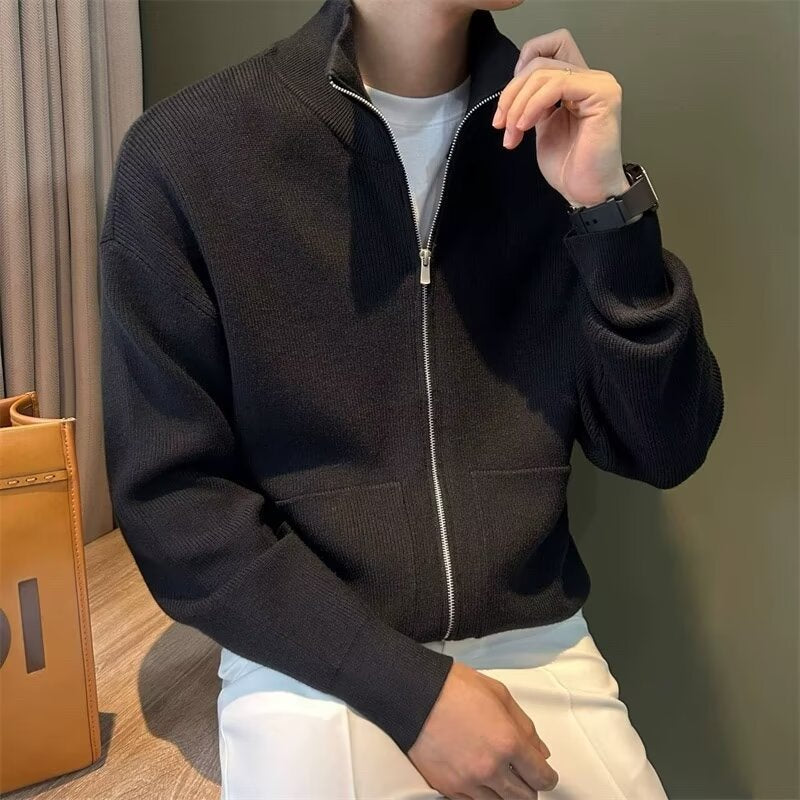 Zip Knit Cardigan