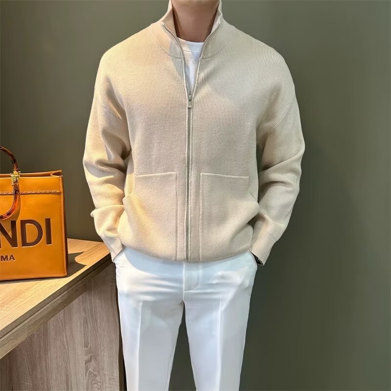 Zip Knit Cardigan