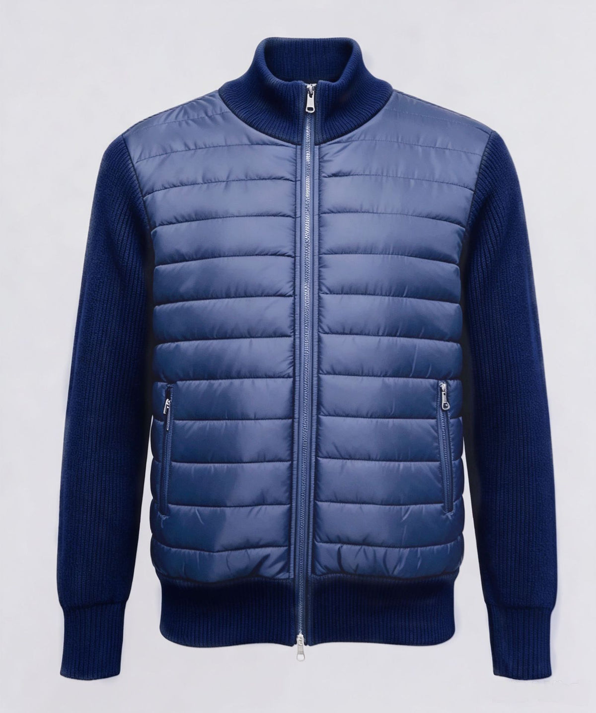 Knit Sleeve Puffer