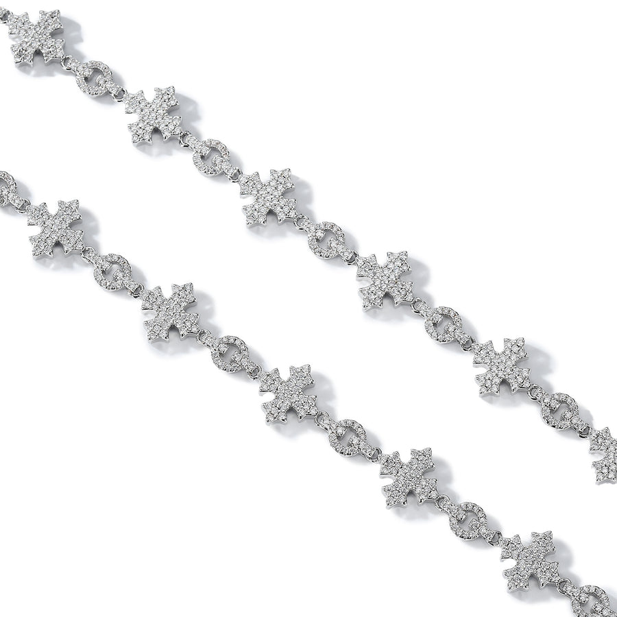 Cross Link Necklace
