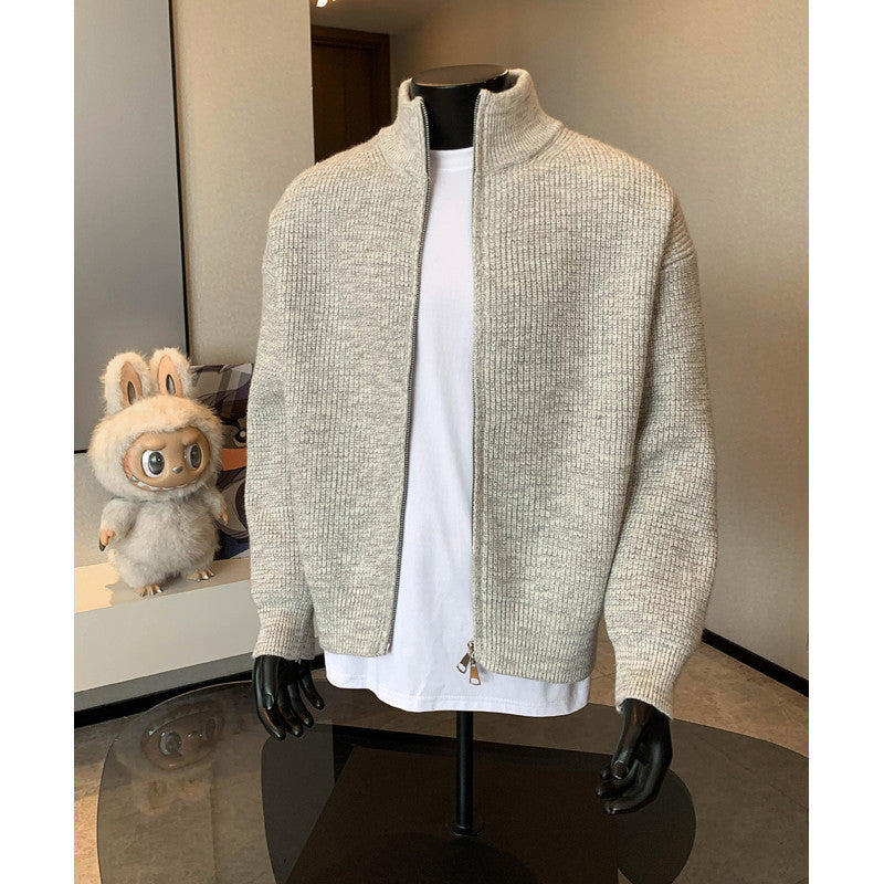 Zip Knit Cardigan