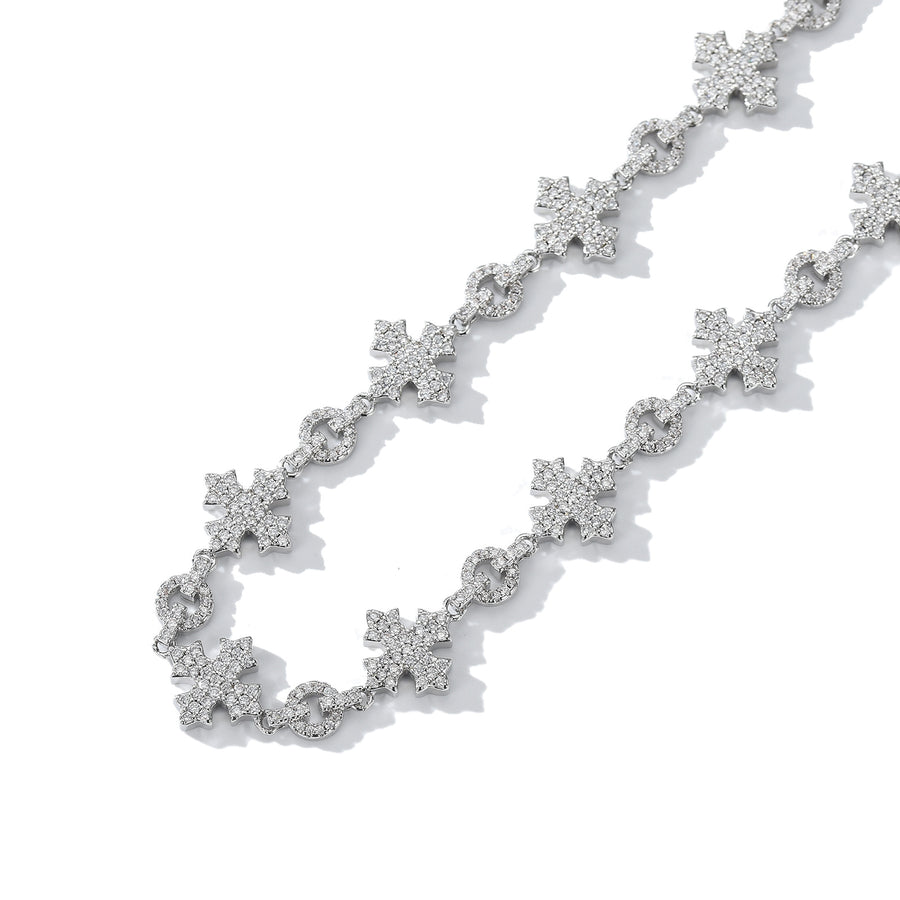 Cross Link Necklace
