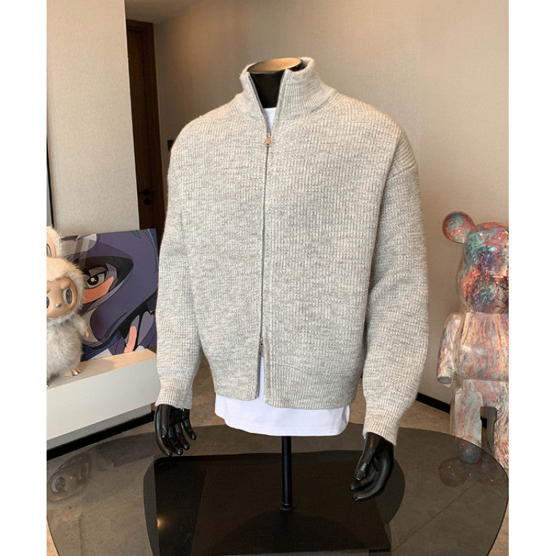 Zip Knit Cardigan