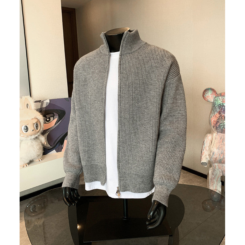 Zip Knit Cardigan