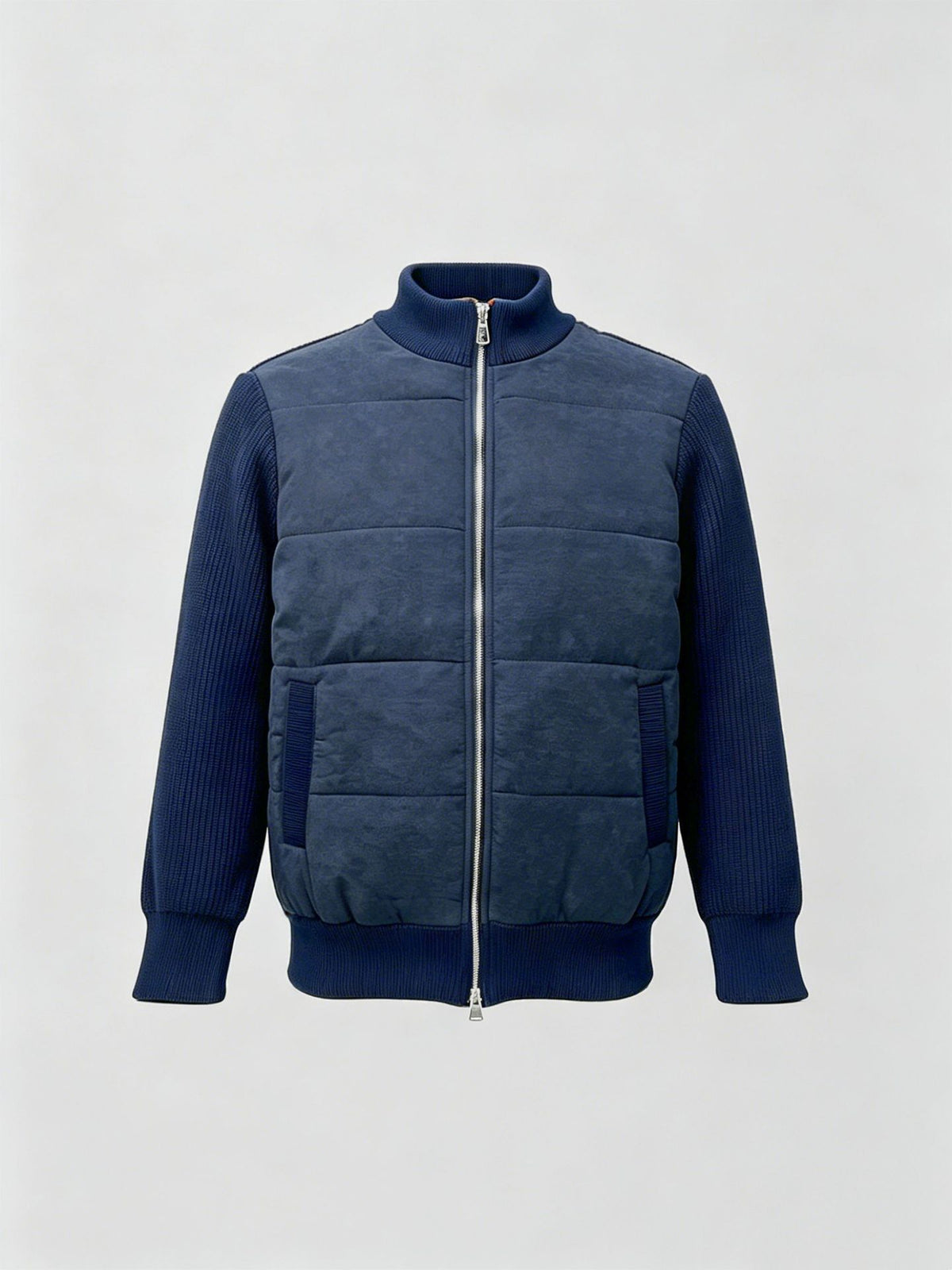 Knit Sleeve Puffer