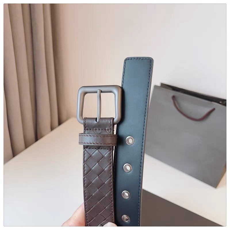 Woven Leather Belt