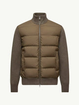 Knit Sleeve Puffer