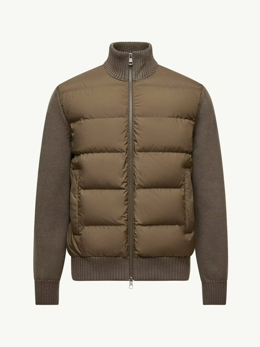 Knit Sleeve Puffer