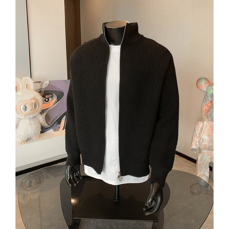 Zip Knit Cardigan