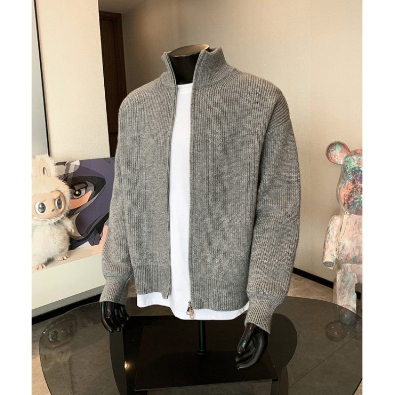 Zip Knit Cardigan