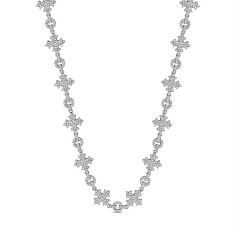 Cross Link Necklace