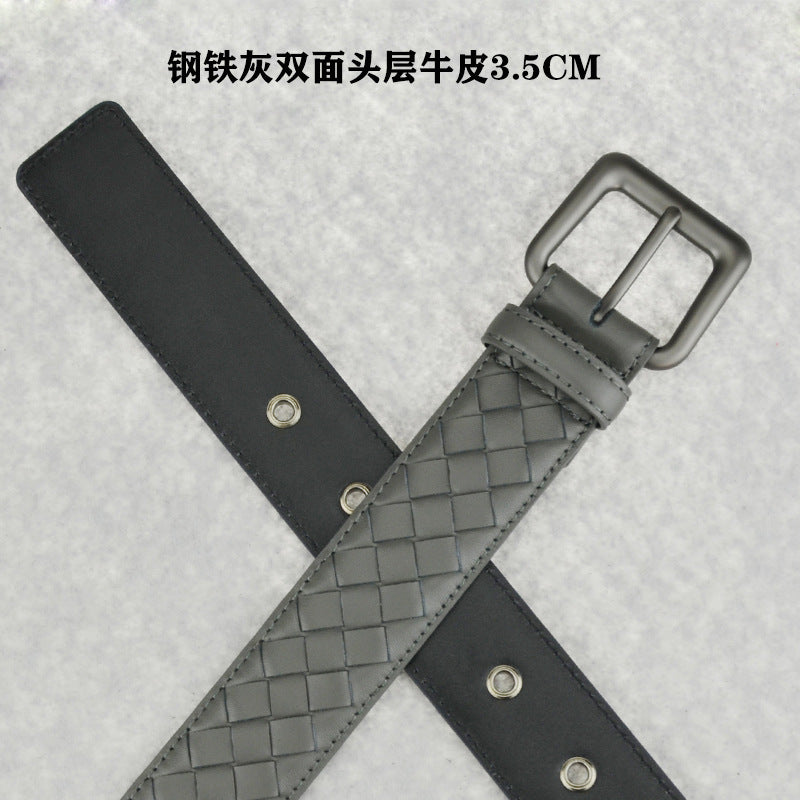Woven Leather Belt