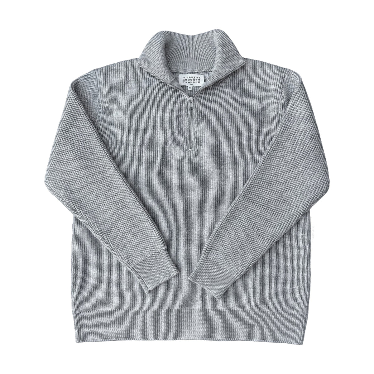BELNAY High Collar Half-Zip Sweater
