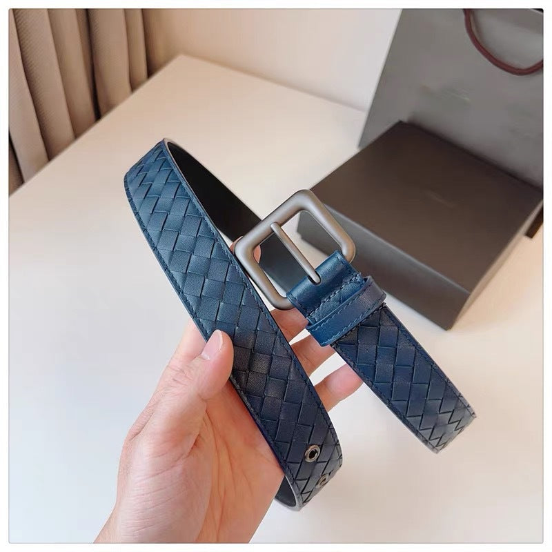 Woven Leather Belt