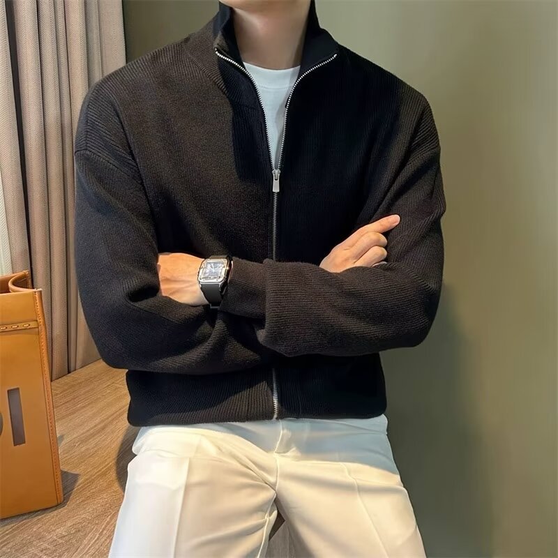 Zip Knit Cardigan